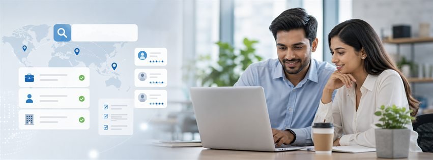 home page banner
